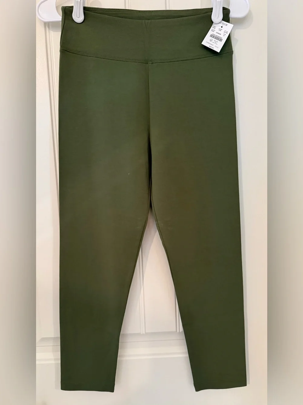 J. Crew - Olive Green High-Waist Active Leggings - NEW